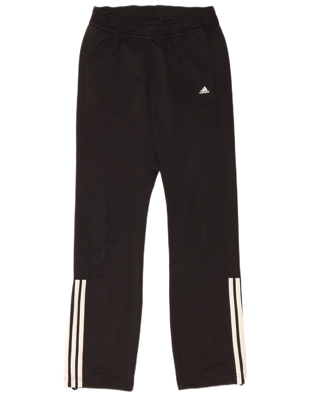 Adidas Damen Trainingshose UK 8/10 Small Schwarz Polyester