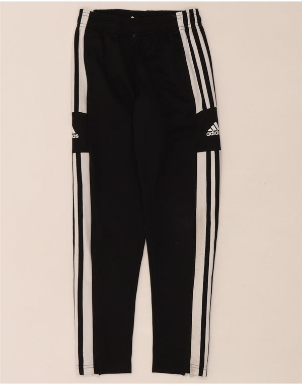 Adidas Jungen Aeroready Trainingshose 9–10 Jahre, schwarzes Polyester