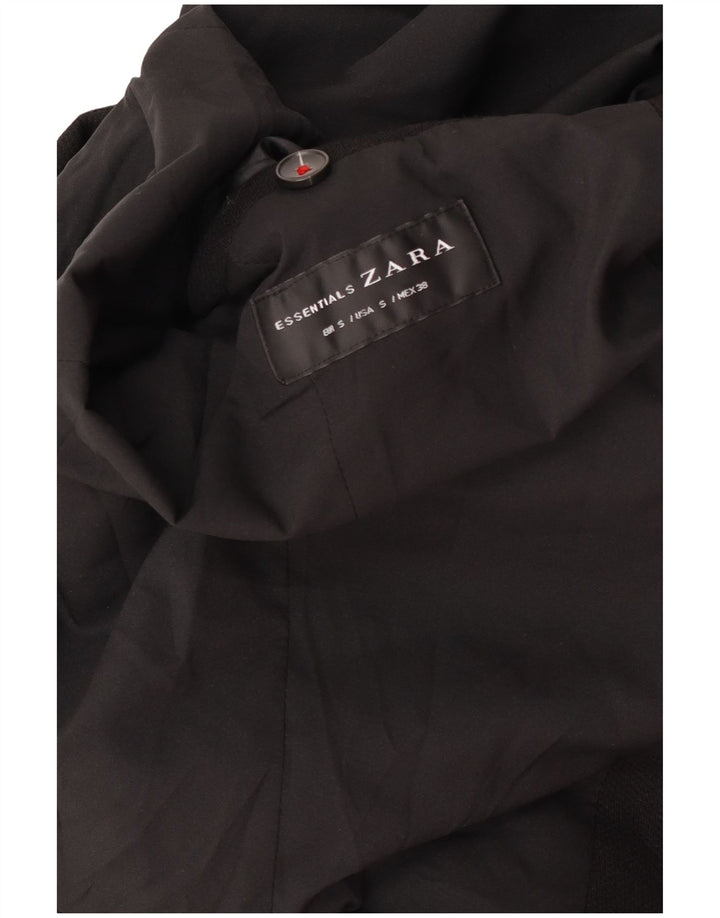 Zara Herren-Blazer mit 2 Knöpfen, Gr. 36, Schwarz