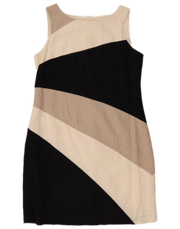 Marks & Spencer Damen Etuikleid UK 14 Medium Mehrfarbig Colourblock
