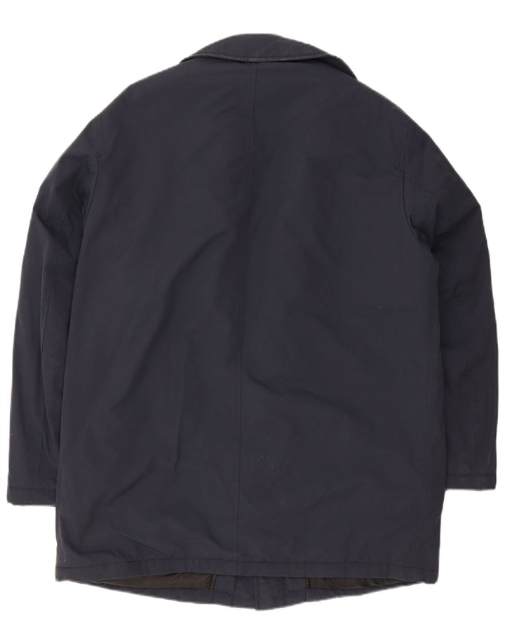Geox Herren Respira Utility Jacke IT 52 XL Marineblau Polyamid