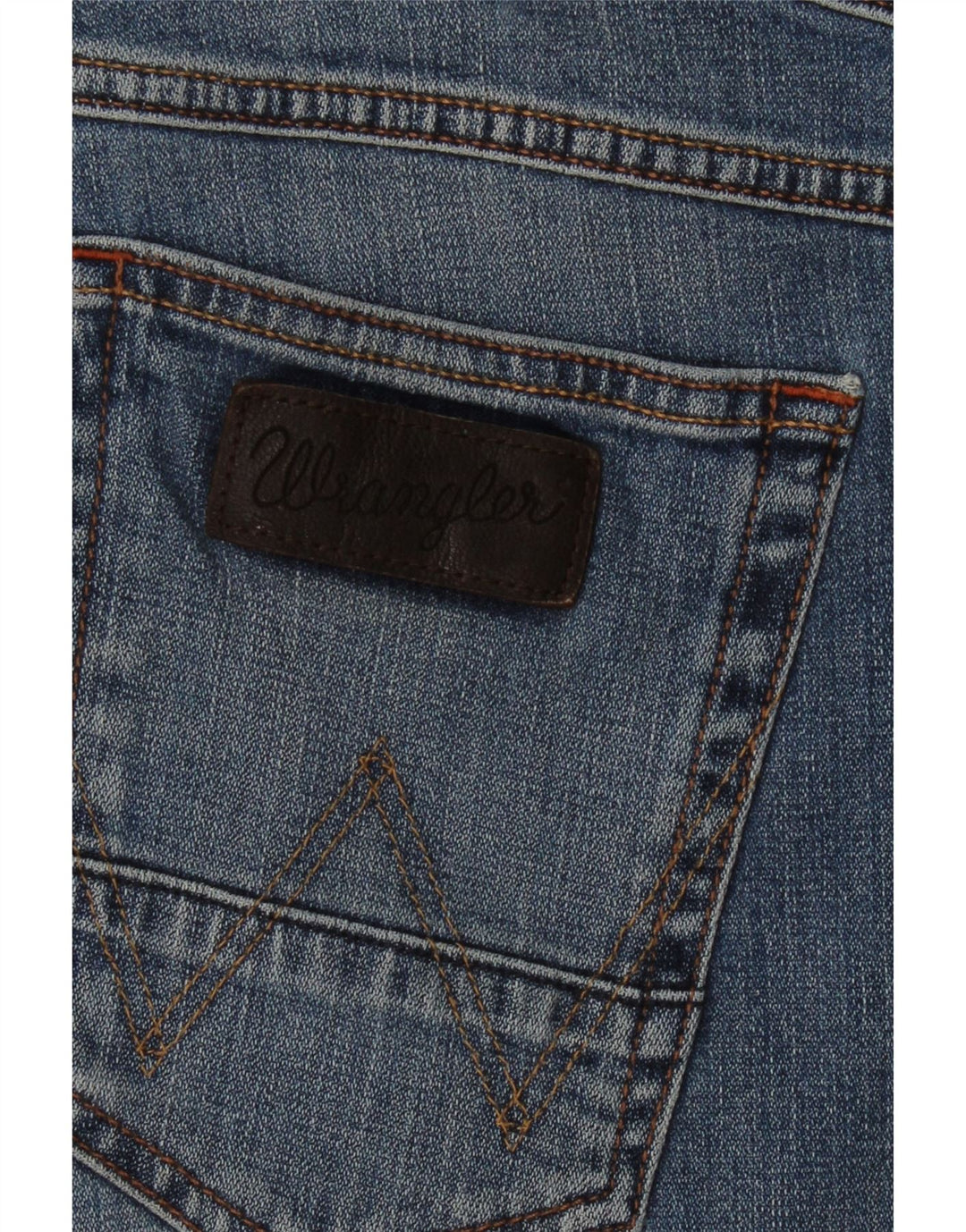 Wrangler Herren Straight Jeans W38 L32 Blau