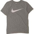 Nike Herren-T-Shirt mit Grafik, Größe S, graue Baumwolle