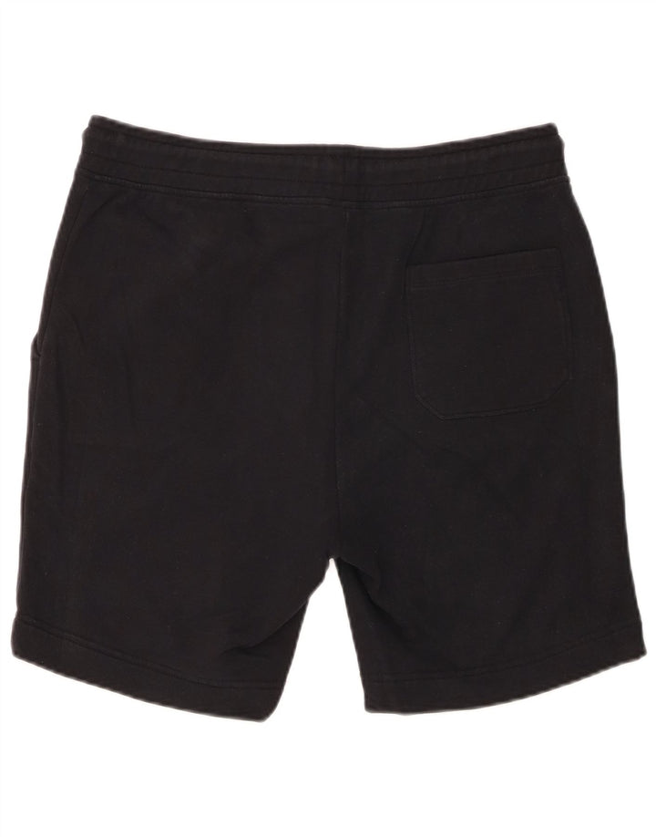 Hugo Boss Herren-Sportshorts, große schwarze Baumwolle