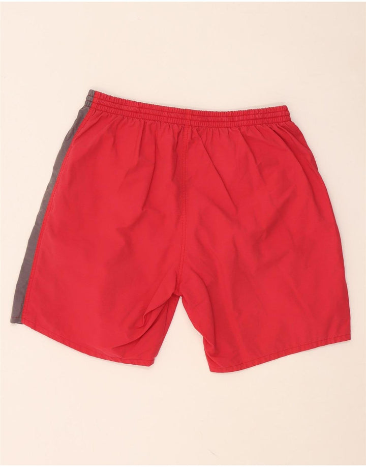 NAPAPIJRI Herren-Sportshorts mit Grafik, 2XL, rote Colourblock-Baumwolle