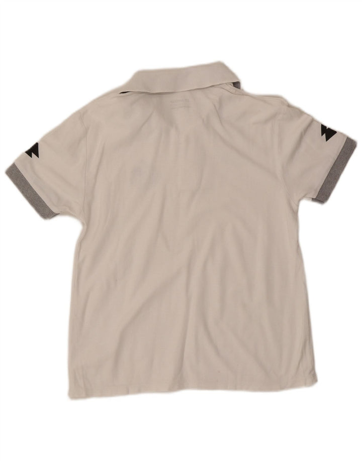 Lotto Herren-Poloshirt mit Grafik, mittelweiß