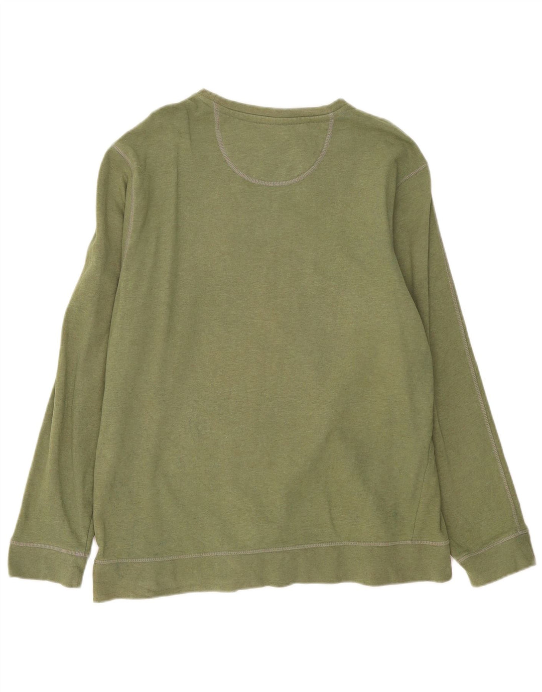 Marks & Spencer Herren Sweatshirt Pullover XL Khaki Baumwolle