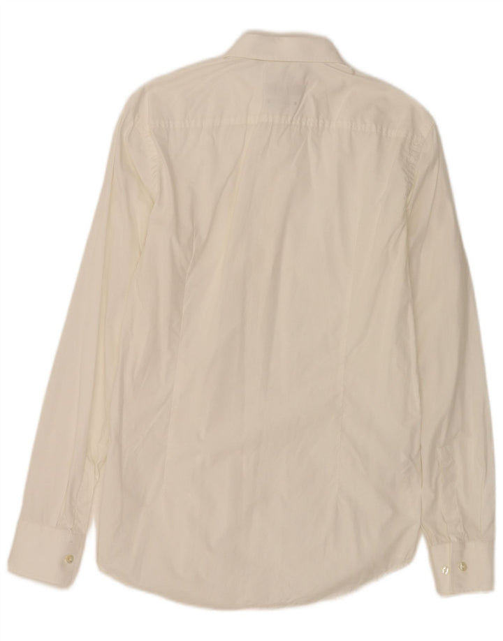 Hugo Boss Herren Slim Fit Hemd Größe 38 15 Mittelweiße Baumwolle