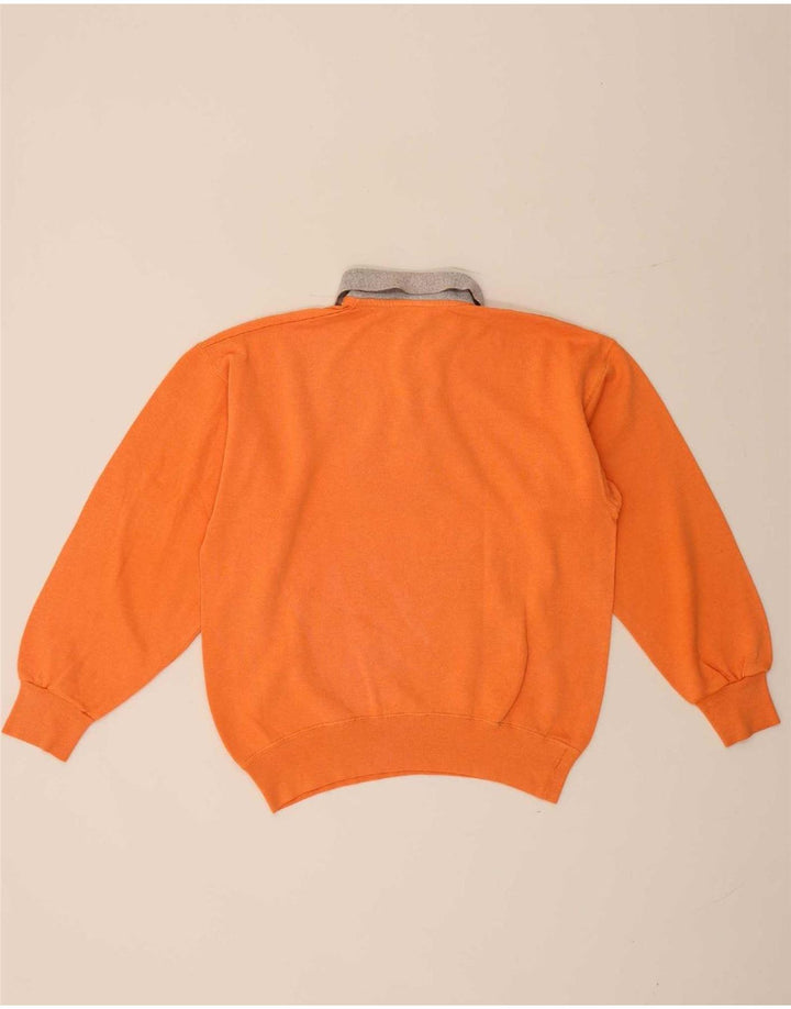 Champion Herren-Sweatshirt mit Rollkragen, Mittelorange