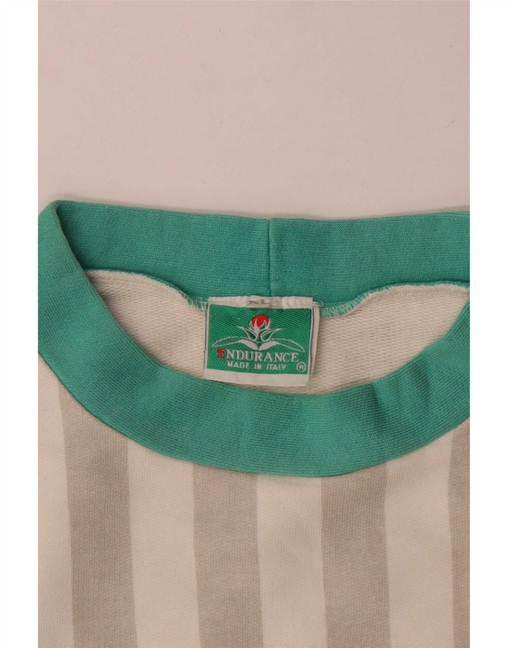 Endurance Womens Graphic Top Langarm UK 18 XL Mehrfarbig gestreift