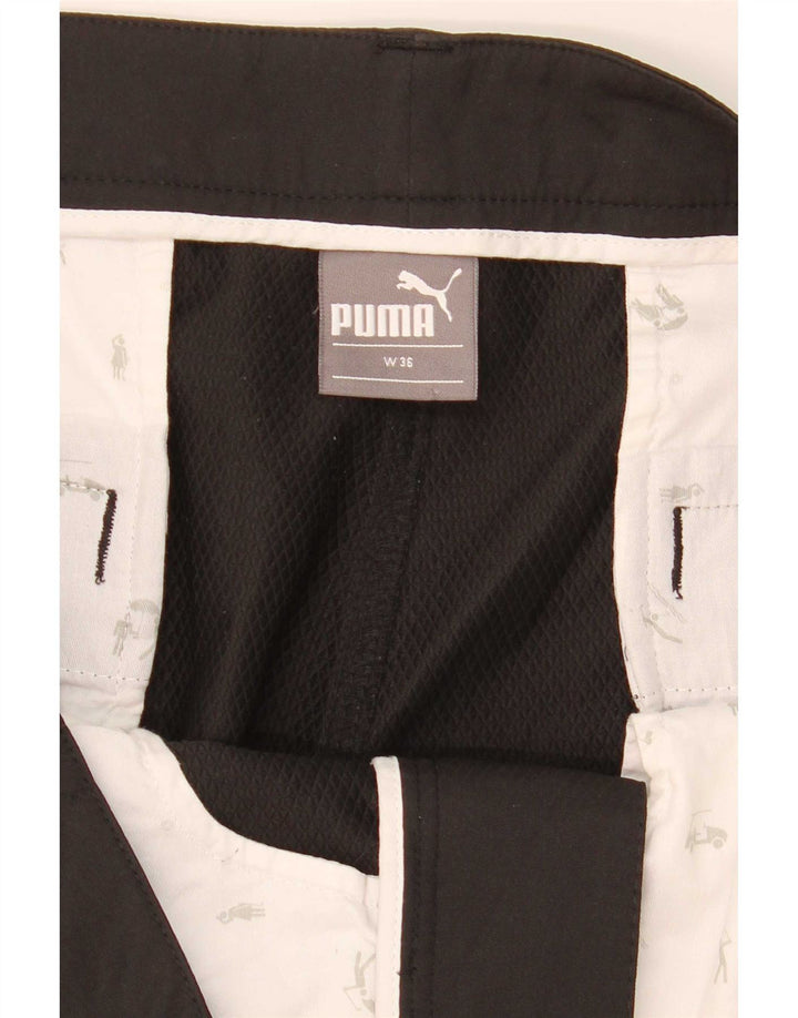 Puma Herren Chino Shorts W36 Large Schwarz