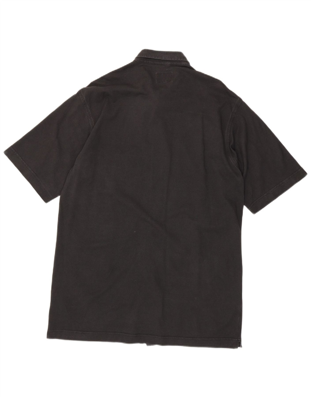 Kappa Herren Kurzarmhemd XL Schwarz Baumwolle