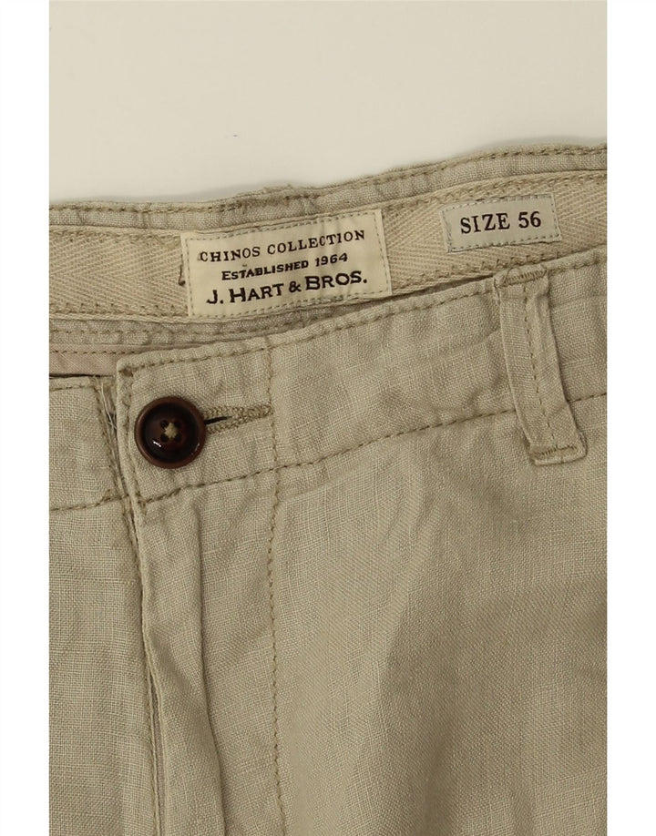 J. HART & BROS Mens Cargo Shorts IT 56 3XL W40  Beige Vintage J. Hart & Bros and Second-Hand J. Hart & Bros from Messina Hembry 