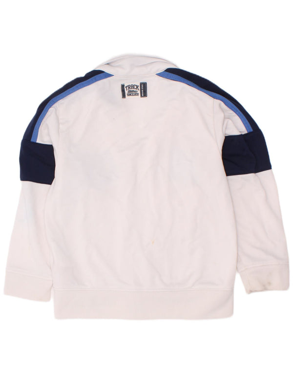 Nike Jungen-Trainingsanzug mit grafischem Oberteil, 4–5 Jahre, Größe S, Weiß, Farbblock