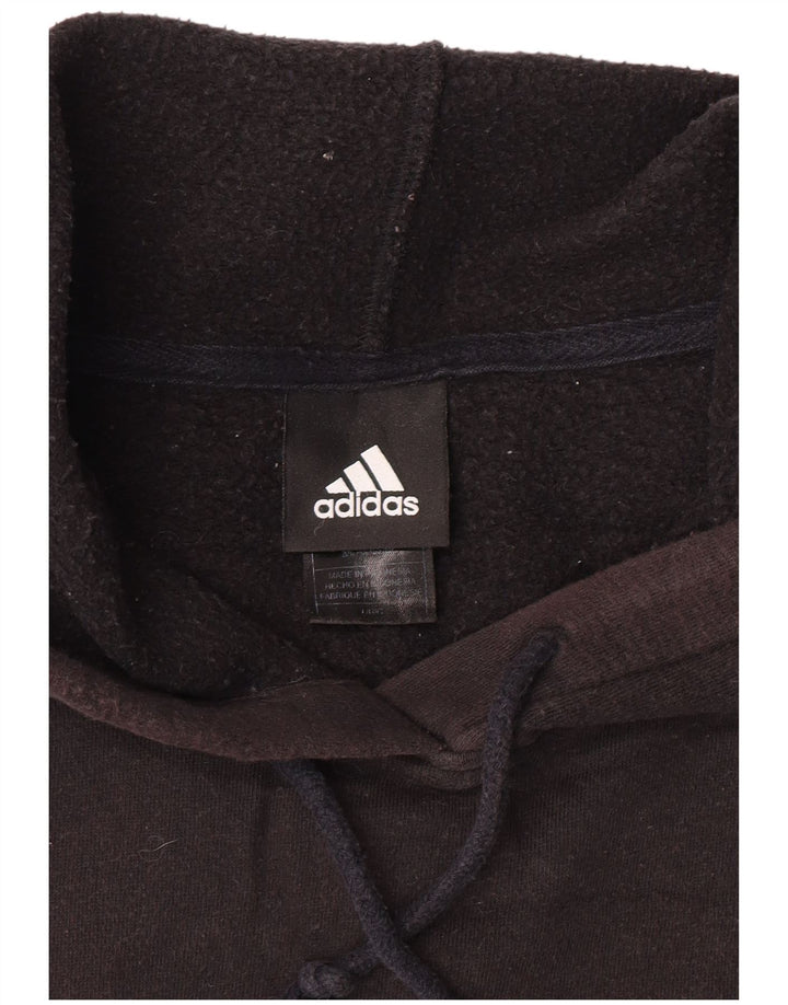 ADIDAS Herren Graphic Hoodie Pullover Große schwarze Baumwolle