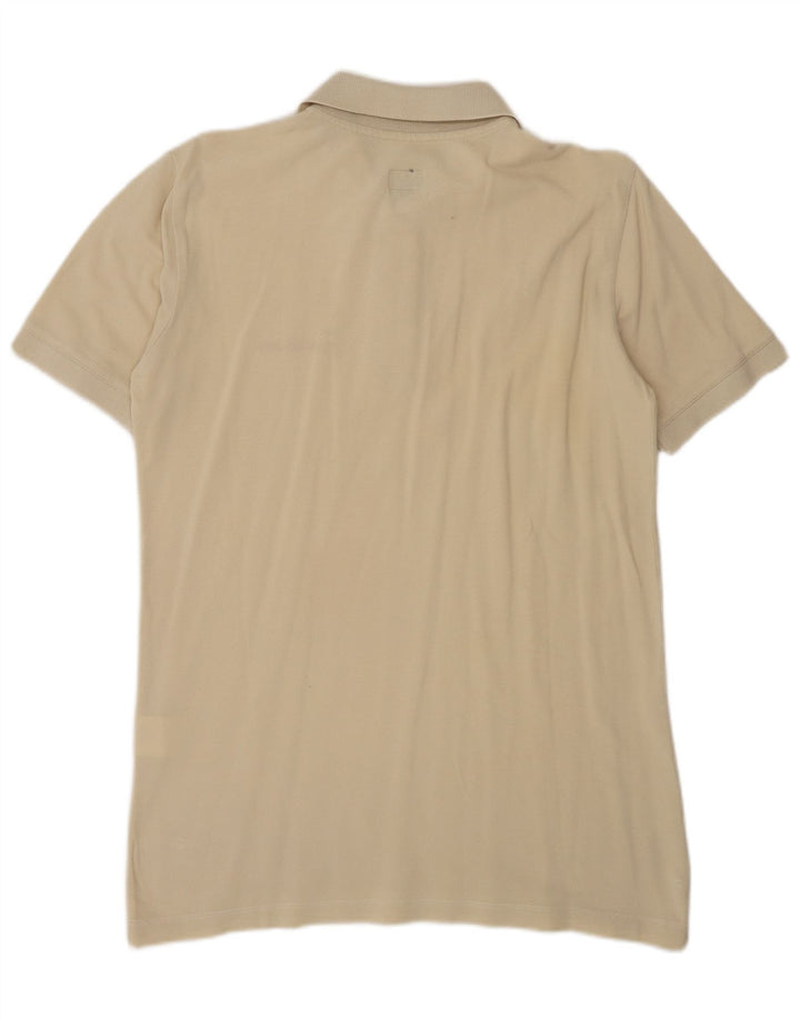 Calvin Klein Jeans Herren Poloshirt Mittelbeige Baumwolle
