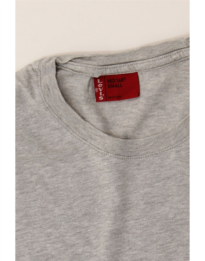 LEVI'S Herren T-Shirt Top Small Grau meliert