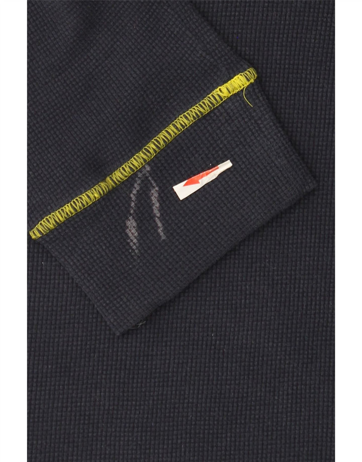 Adidas Herren-Kapuzenoberteil, langärmelig, groß, marineblau, Baumwolle