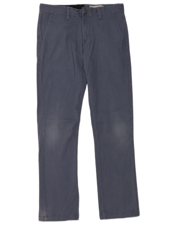 Volcom Slim Fit Chinohose für Jungen, 15–16 Jahre, W29 L28, blaue Baumwolle