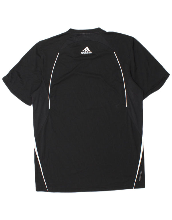 Adidas Herren Clima 365 Graphic T-Shirt Top Medium Schwarz Polyester