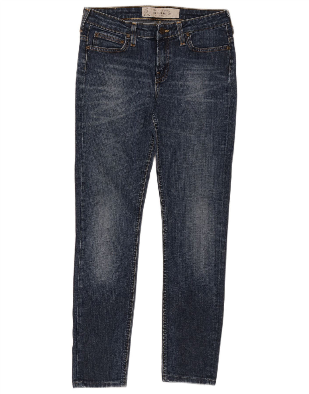 LEE Damen Scarlet Slim Jeans W29 L27 Blaue Baumwolle