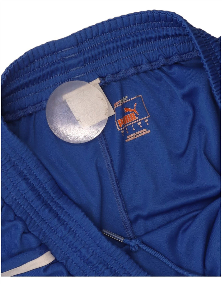 Puma Herren Italia Graphic Sport Shorts Large Blau Polyester