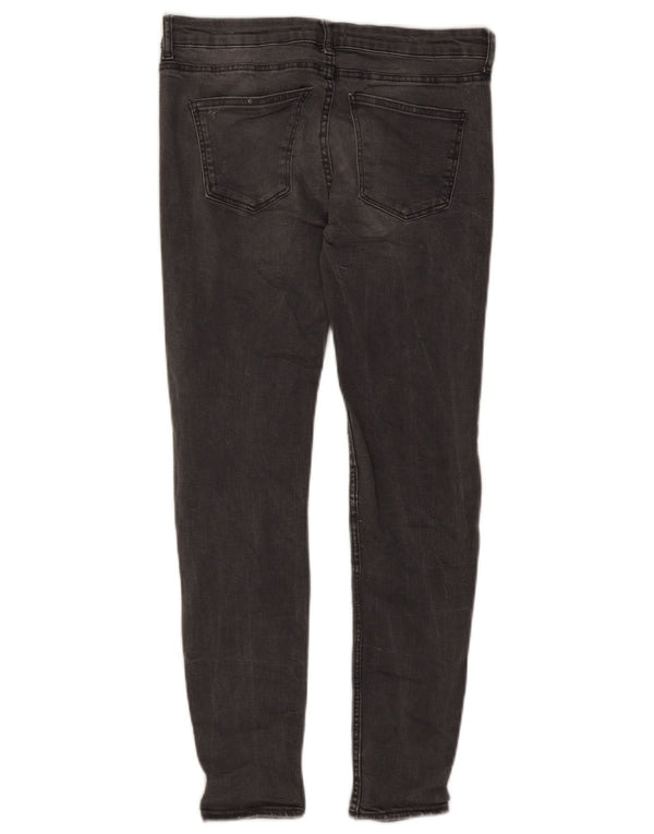 Zara Damen Skinny Jeans EU 38 Small W28 L27 Grau