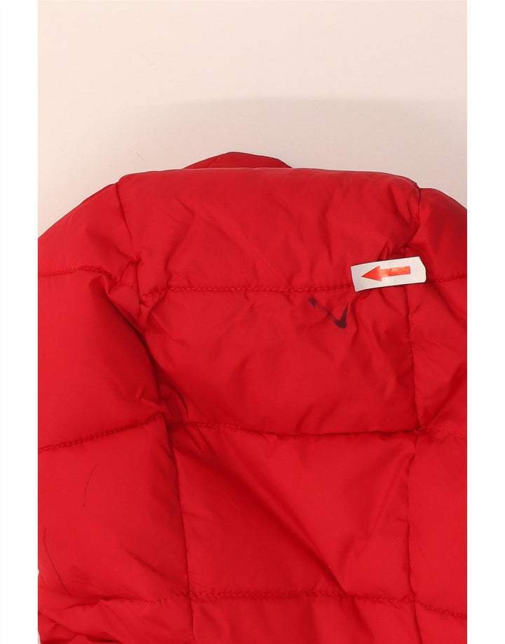 Lyle & Scott Wattierte Jacke mit Kapuze für Jungen, 12–13 Jahre, Marineblau, Farbblock