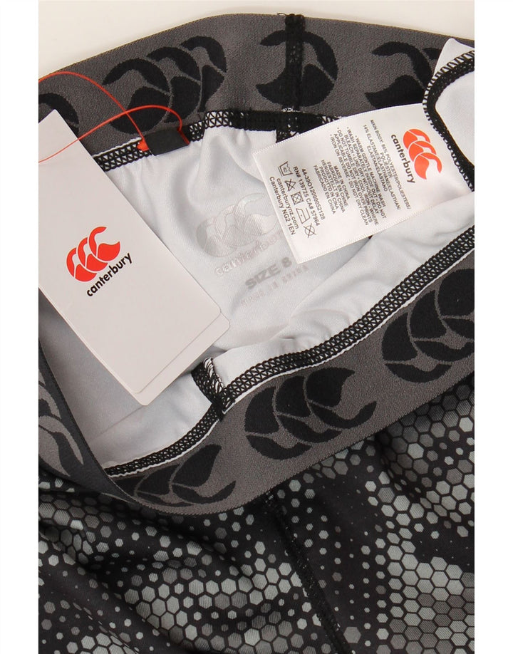 Canterbury Damen-Leggings mit Grafik, Größe S, Größe S, Schwarz, geometrisch, Polyester