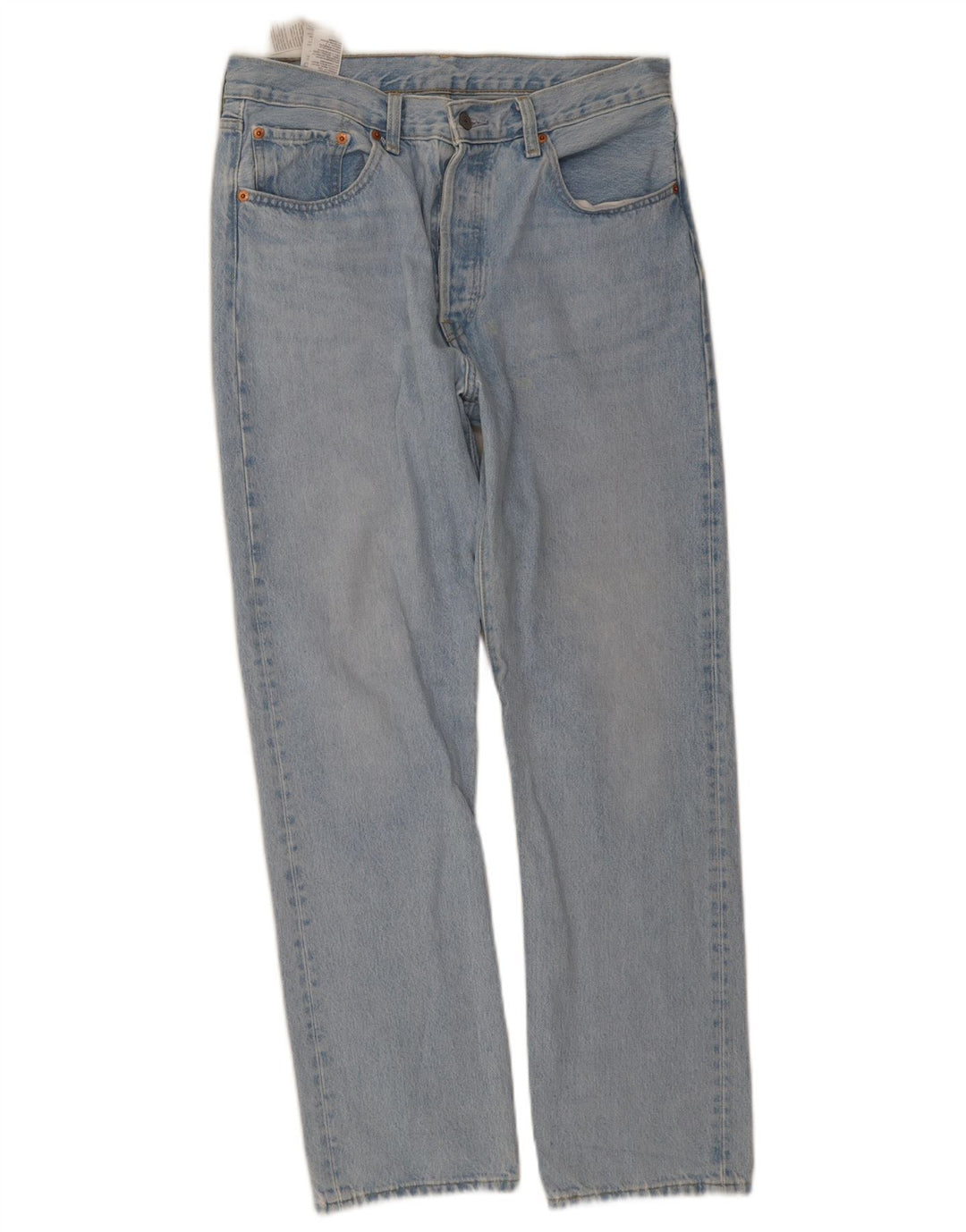 Levi's Herren 501 Straight Jeans W31 L30 Blaue Baumwolle