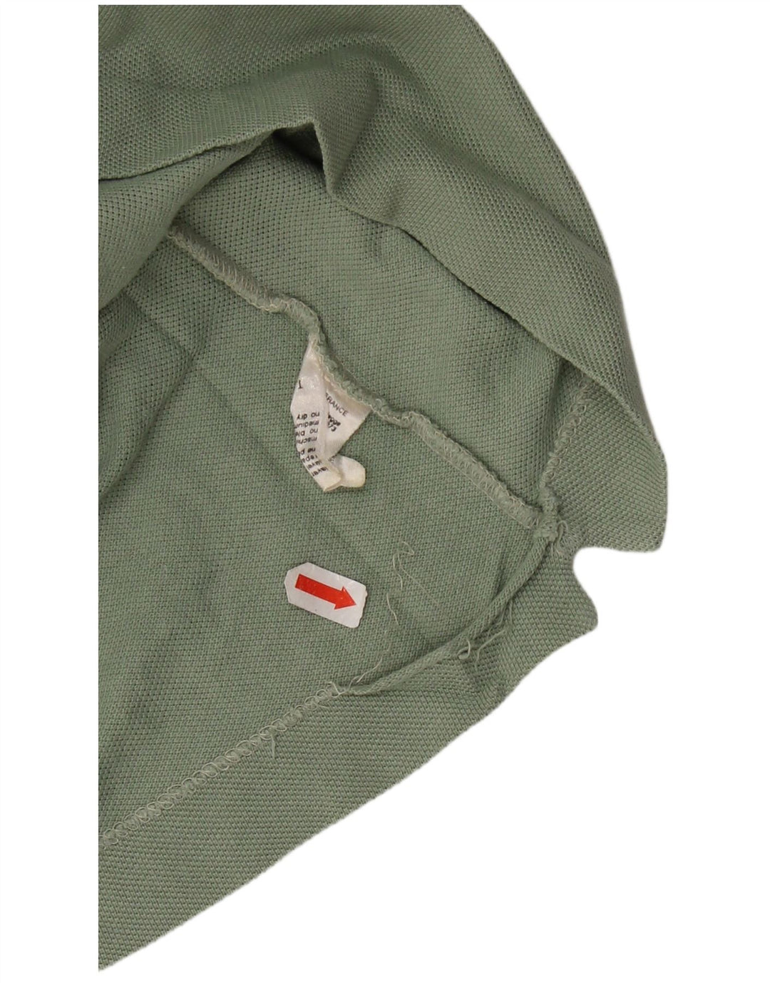 Lacoste Herren-Poloshirt, Größe 5, große grüne Baumwolle