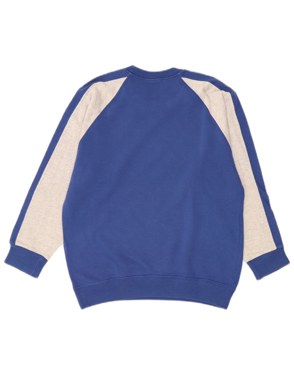 Champion Sweatshirt mit Grafik für Jungen, 11–12 Jahre, Größe L, Blau, Farbblock