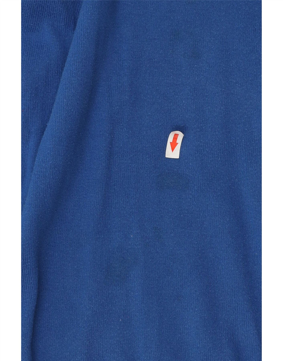 LYLE & SCOTT Herren-Pullover mit Rundhalsausschnitt, XL, blaue Baumwolle