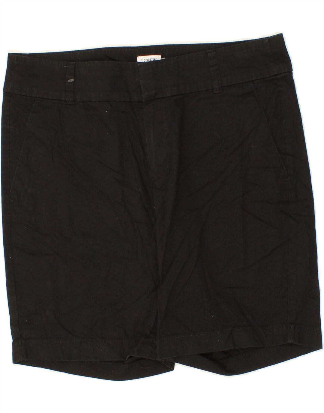 J. CREW Womens Chino Shorts US 10 Large W34  Black Cotton Vintage J. Crew and Second-Hand J. Crew from Messina Hembry 