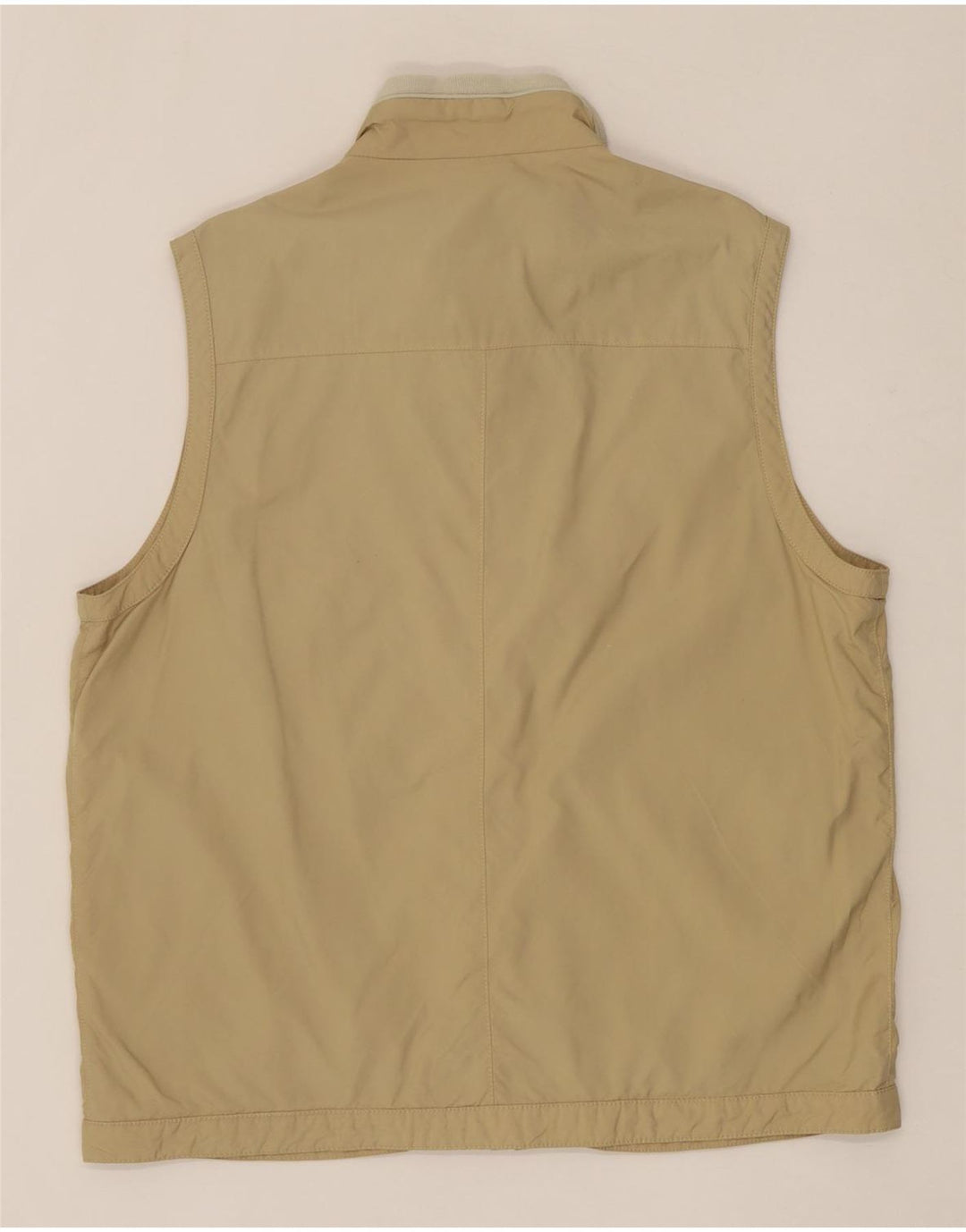 FAY Mens Gilet UK 40 Large Beige Polyamide Vintage Fay and Second-Hand Fay from Messina Hembry 