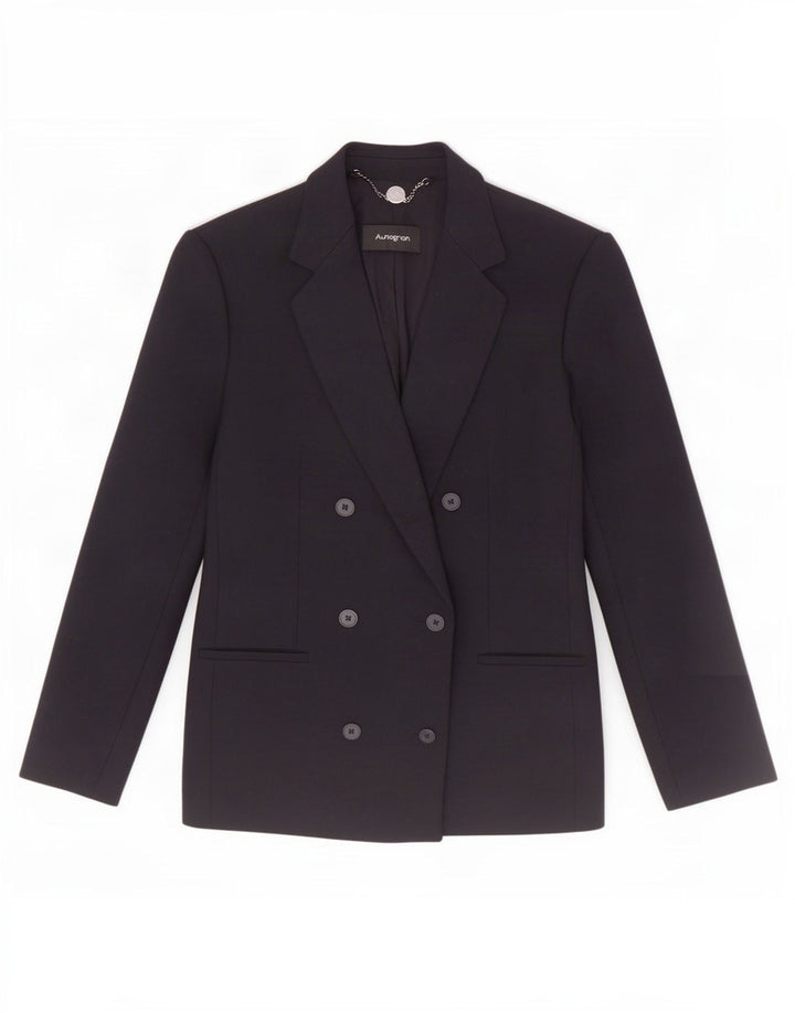 Marks & Spencer Damen Autograph Blazer Jacke UK 8 Small Marineblau