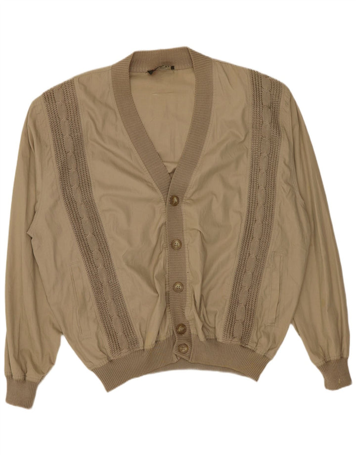 Vintage Herren Bomberjacke UK 42 XL Beige