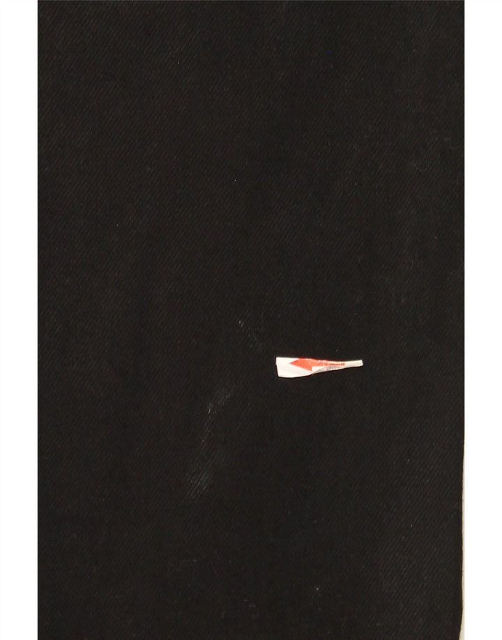 Levi's Herren 501 Straight Jeans W36 L32 Schwarze Baumwolle