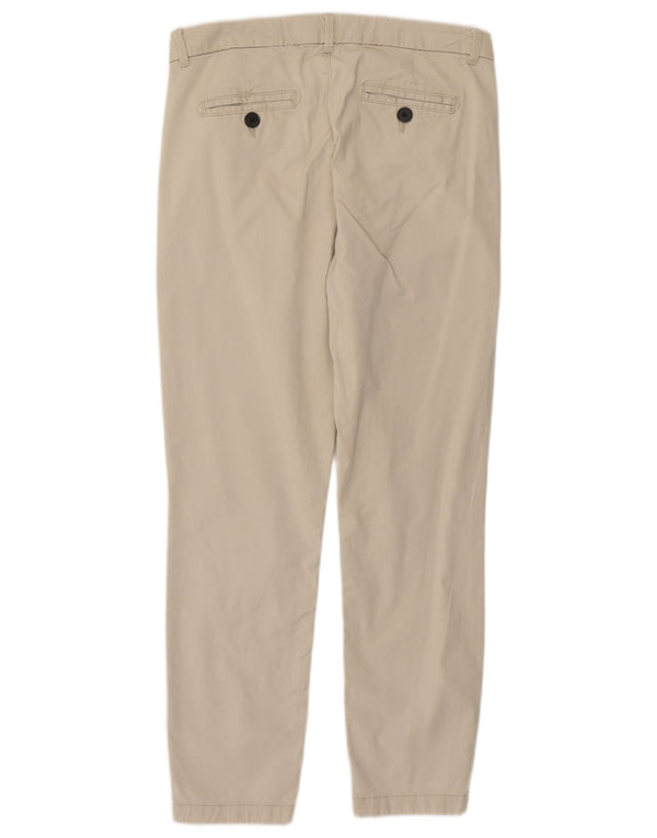 Fat Face Slim Chino-Hose für Damen, UK 10, Größe S, W30, L27, Beige, Baumwolle
