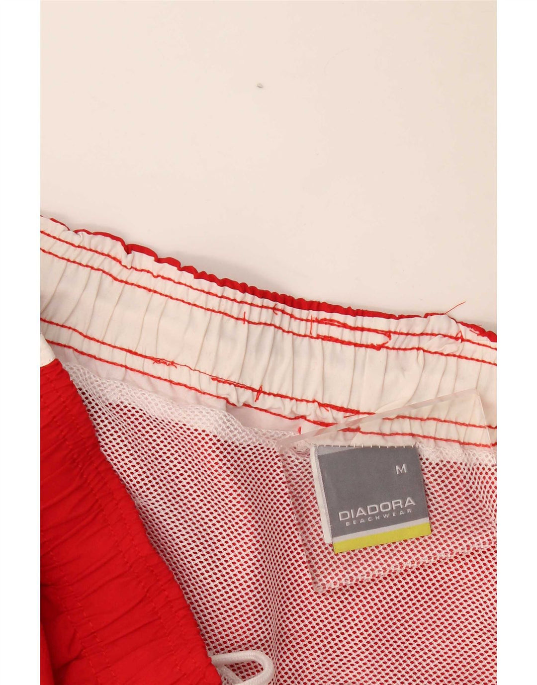 Diadora Herren Badeshorts Mittelrotes Polyester