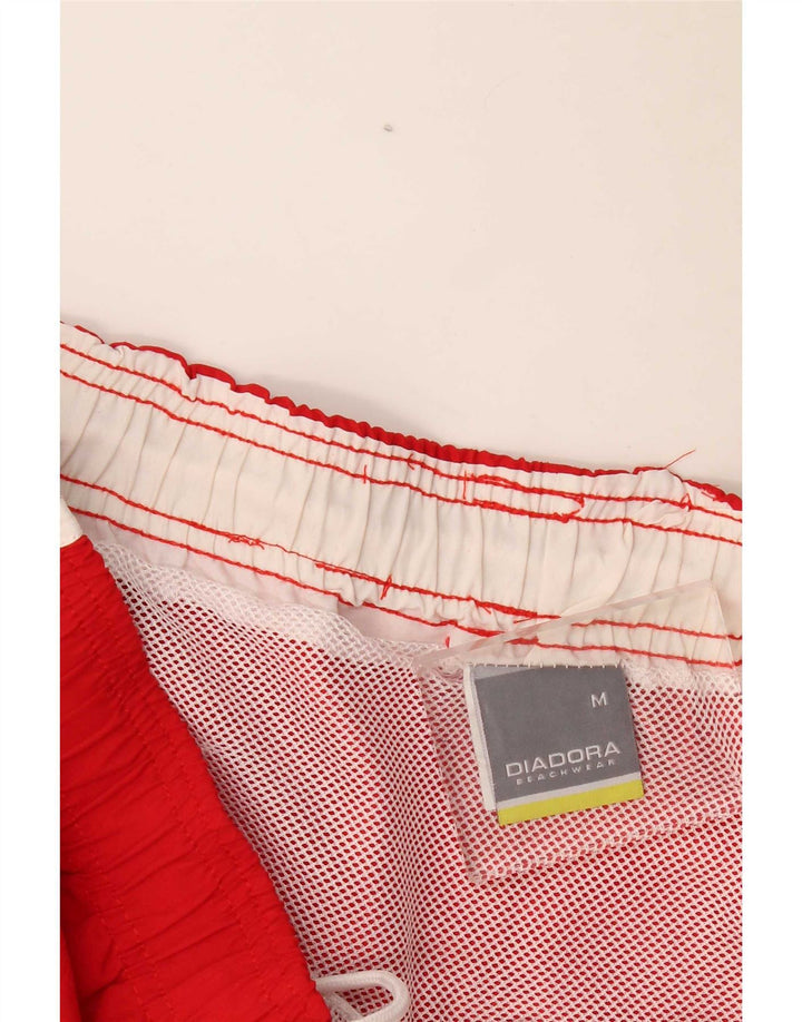 Diadora Herren Badeshorts Mittelrotes Polyester