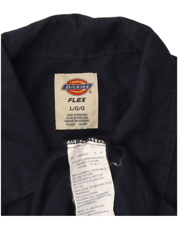 Dickies Herren-Hemd, groß, marineblau, Polyester