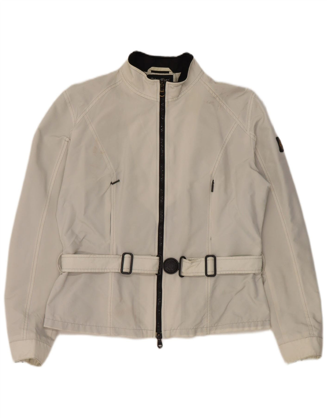 Refrigiwear Damen Regenjacke UK 14 Large Weiß Polyamid