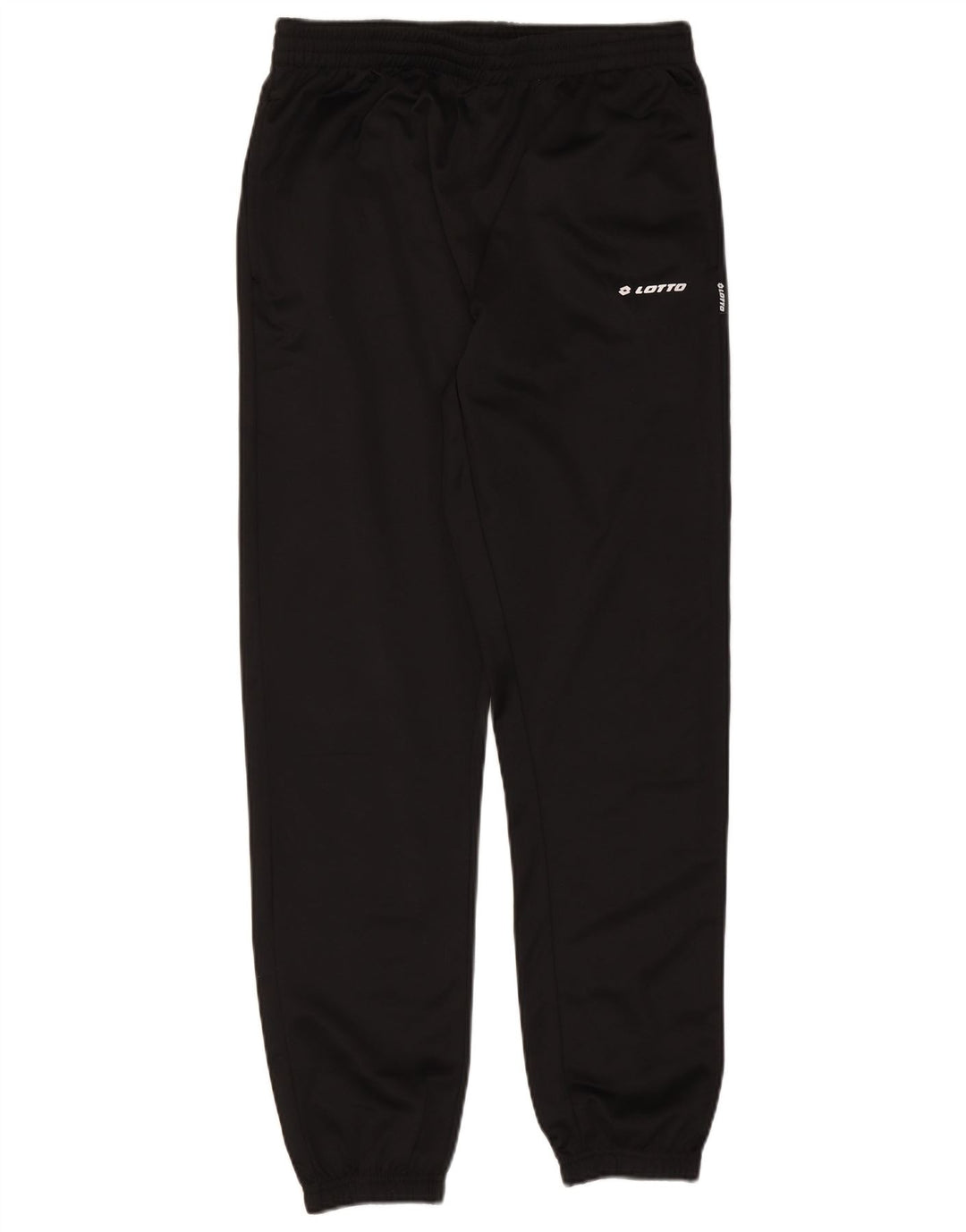 Lotto Herren-Trainingshose, Jogginghose, Größe L, Schwarz, Polyester