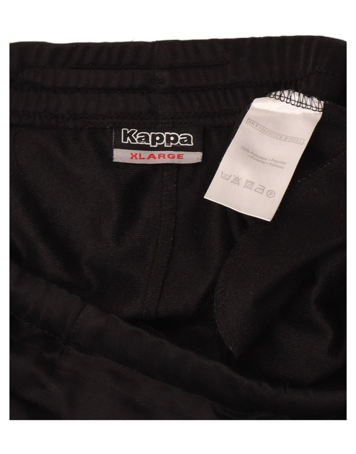 Kappa Herren Trainingshose Jogger XL Schwarz Polyester