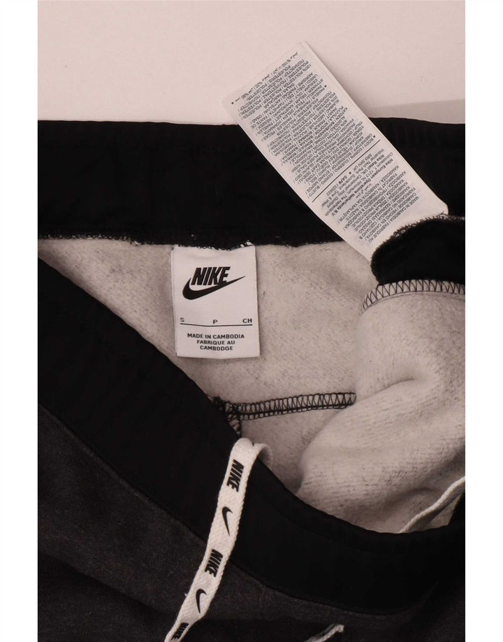 Nike Herren-Trainingshose, Jogginghose, Größe S, Grau, Colourblock-Baumwolle