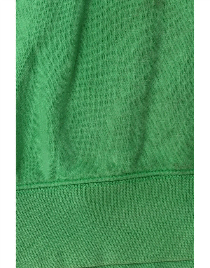 Nike Herren-Sweatshirt mit lockerer Passform, mittelgrüne Baumwolle