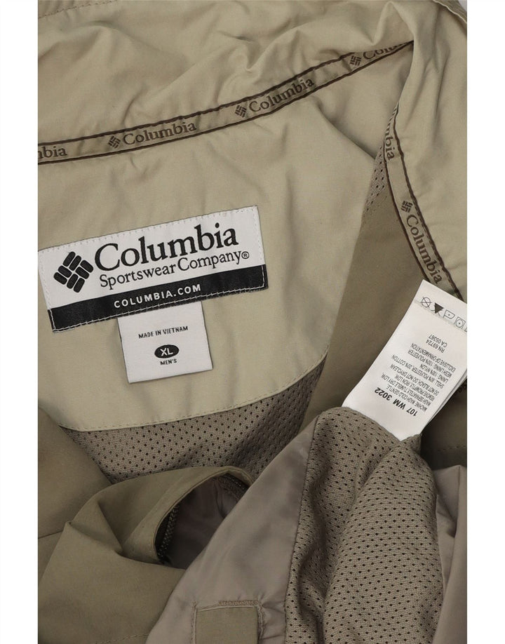 Columbia Herren Bomberjacke UK 42 XL Khaki Polyester