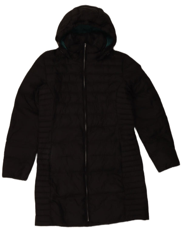 Timberland Damen Kapuzenmantel, gepolstert, UK 16, Größe L, Schwarz, Polyester
