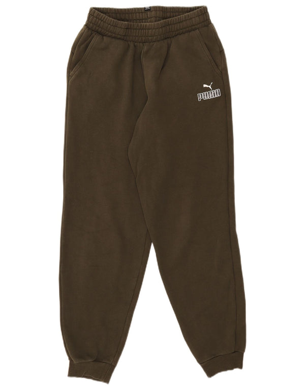 Puma Jungen Trainingshose Jogger 15-16 Jahre Khaki Baumwolle